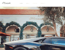 Tablet Screenshot of novecentofashion.com